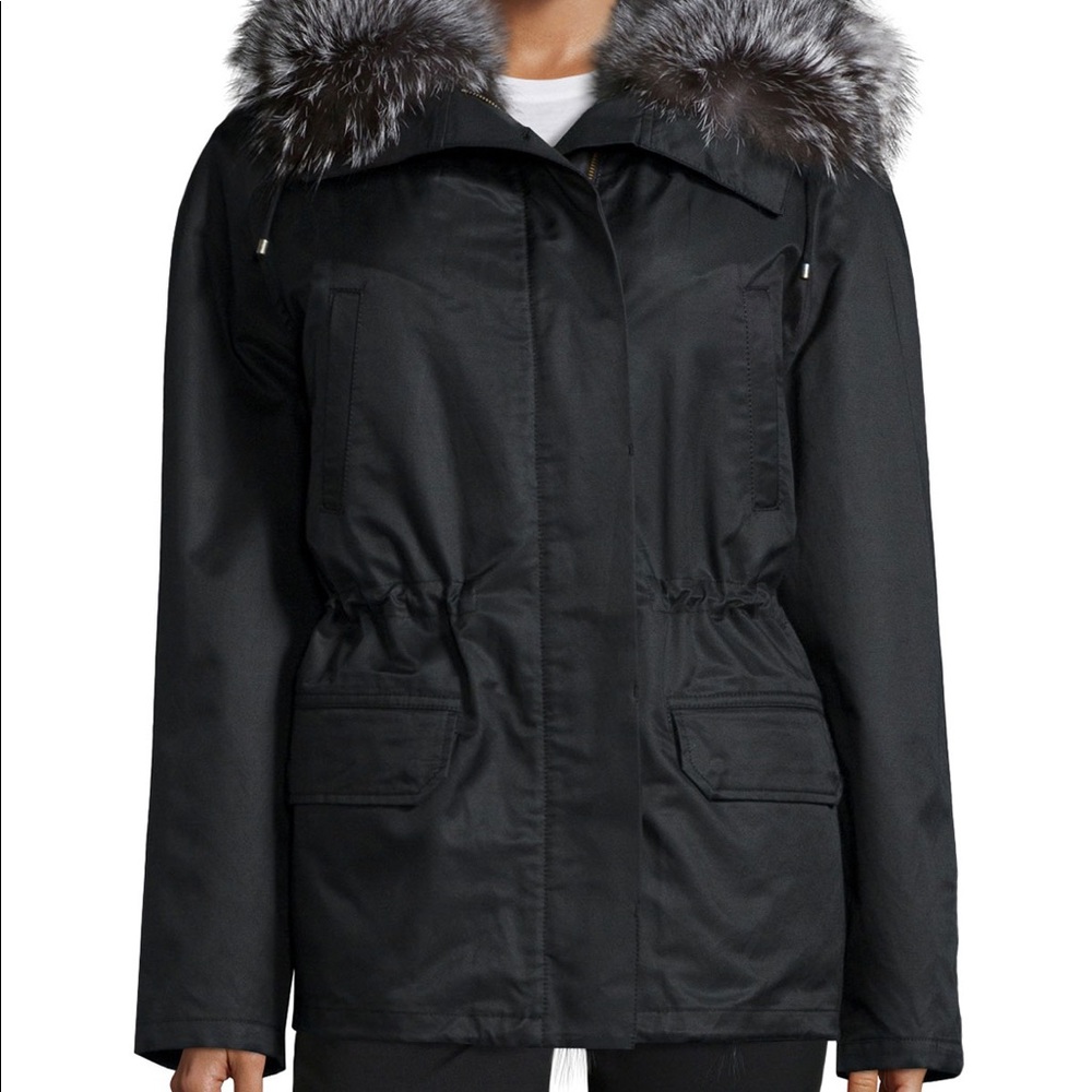 Yves Salomon Army Short Parka